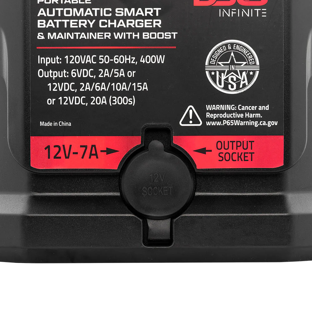 15 AMP Automatic Smart Lithium and AGM Battery Charger, Maintainer and Jump Booster - Image 6