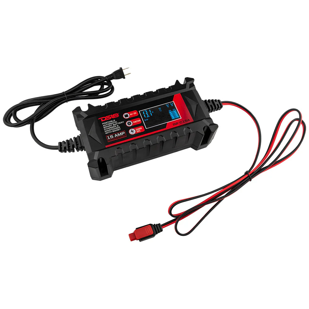15 AMP Automatic Smart Lithium and AGM Car Battery Charger & Maintainer - Image 2
