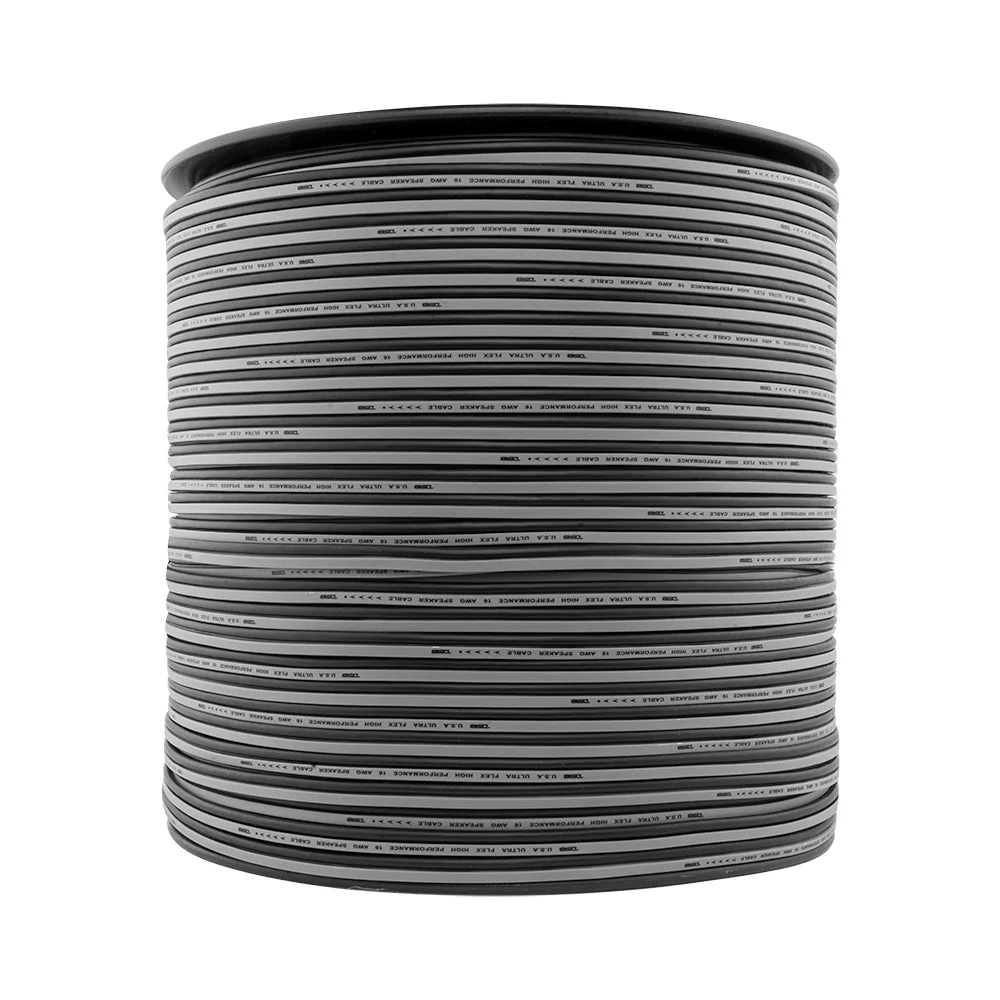 16-GA Speaker Wire 1000 Feet -Silver and Black - Image 2