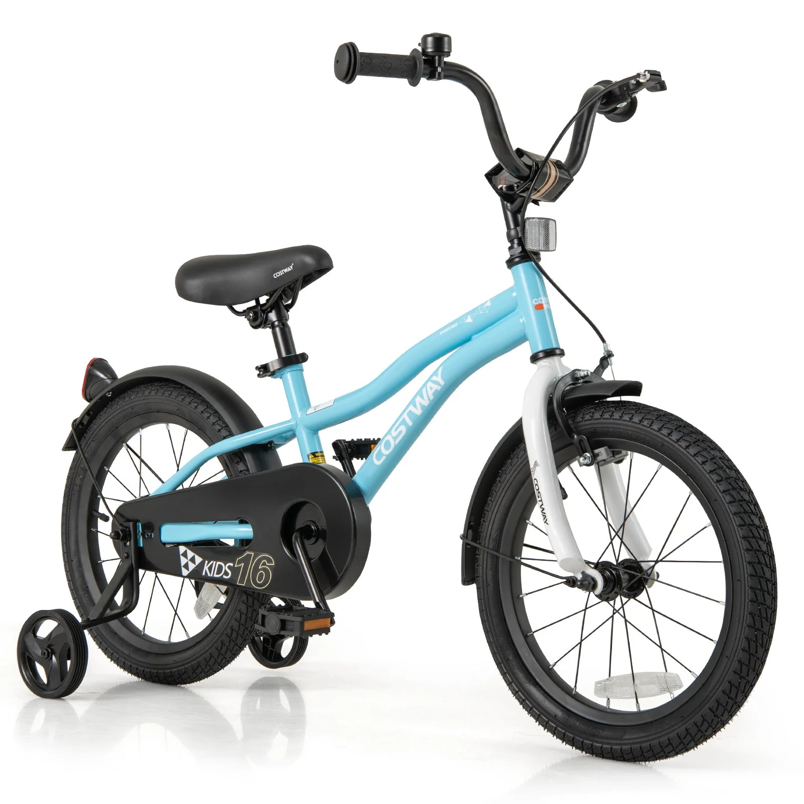16-Inch Kids Bike for 4-7 Years Old Children Bicycle with Training Wheels - Image 3