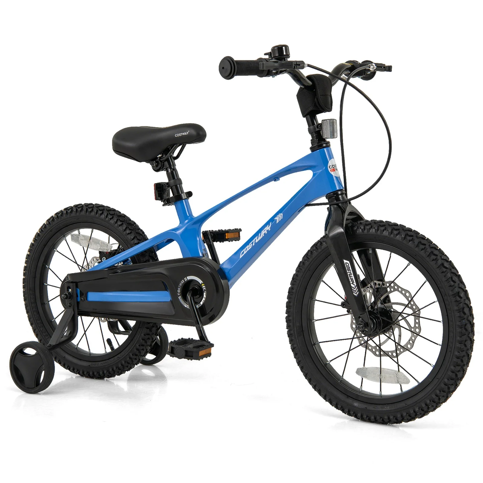 16 Inch Kids Bike Magnesium Alloy Training Bicycle Adjustable for 4 to 7 Years Old-16 inches - Image 3