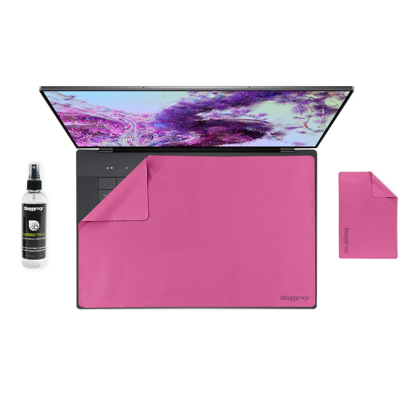 16" Laptop Screen Protector Keyboard Cover Microfiber & Cleaning Kit UnderWare Pac - Image 3