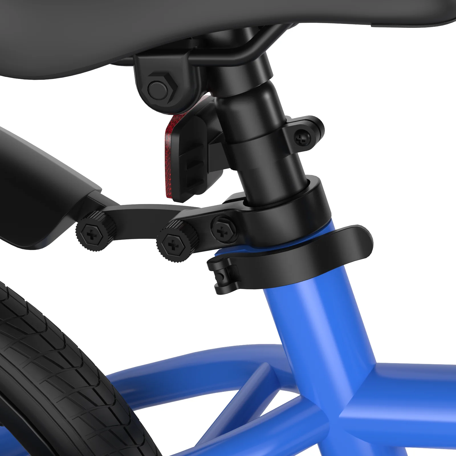 18 Feet Kids Bike with Removable Training Wheels-Blue - Image 8