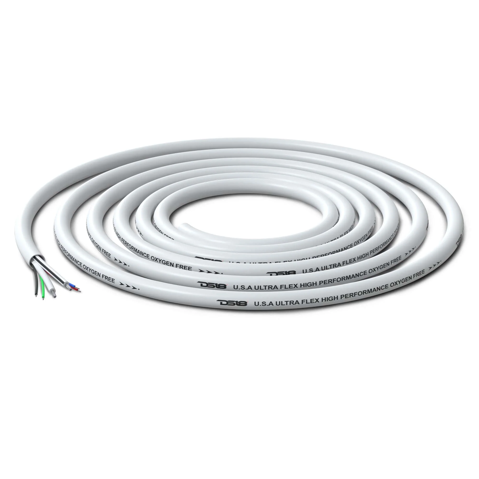 18-GA LED RGB and 16-GA Speaker Wires Marine Grade Tinned 100% Copper OFC -100 Feet - Image 5