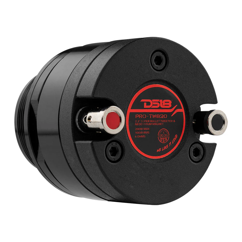 2.3" High Compression Neodymium Super Bullet Tweeter 100 Watts 1.4" Aluminum 4-Ohm Vc - Image 3