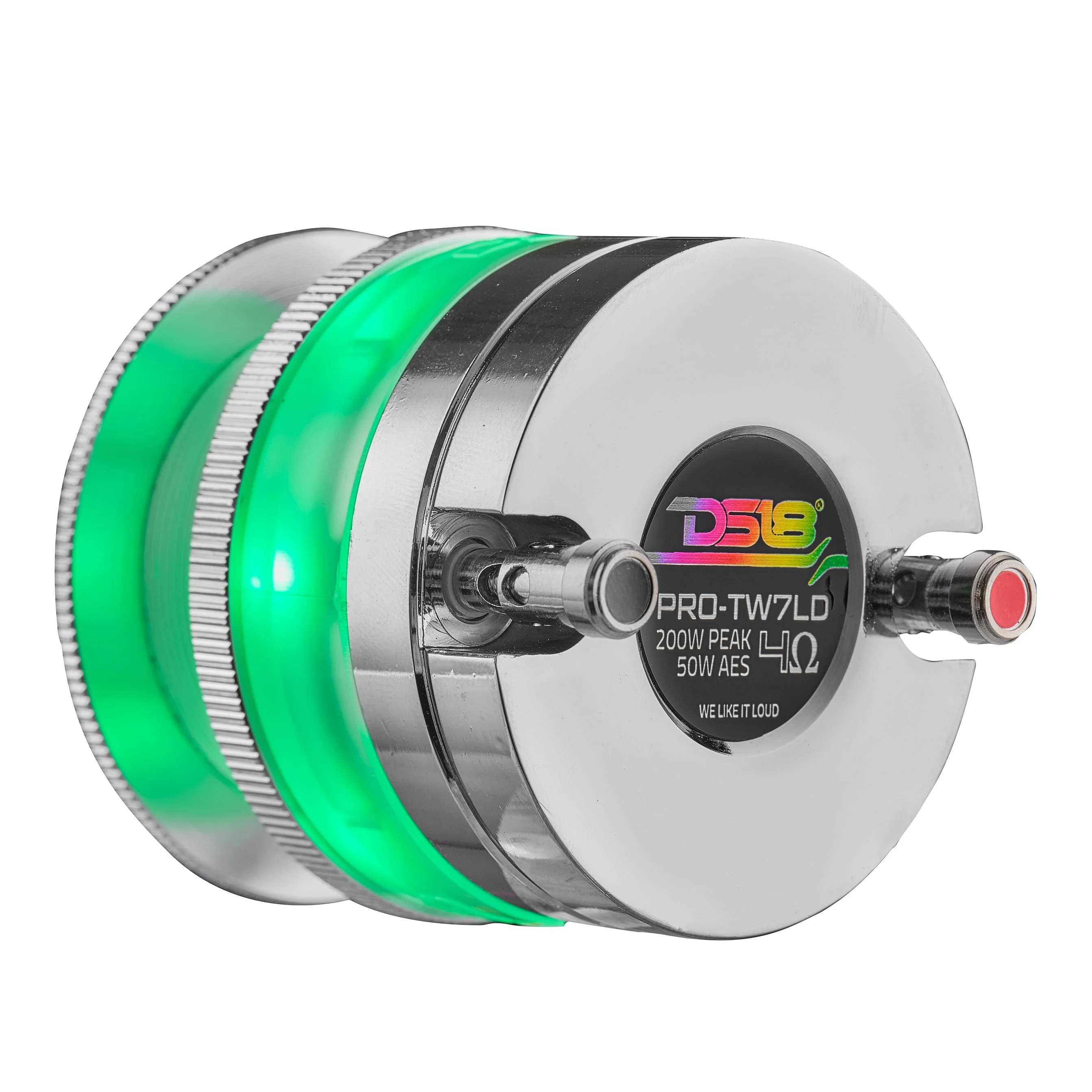 2.3" Neodymium Super Bullet Tweeter with 1" Aluminum Voice Coil & Digital LED Lights - Image 4