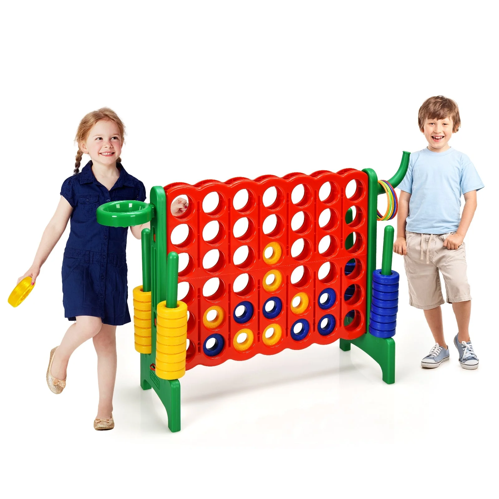 2.5Ft 4-to-Score Giant Game Set-Green - Image 3