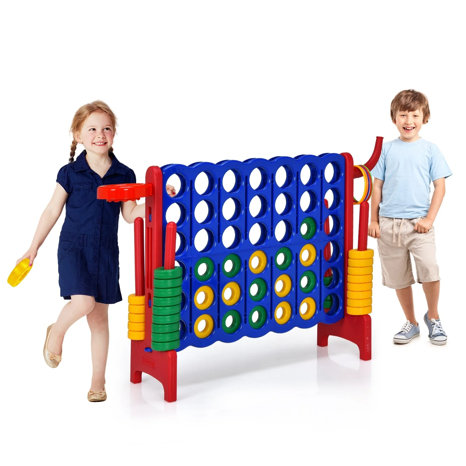 2.5ft 4-to-Score Giant Game Set-Red - Image 2