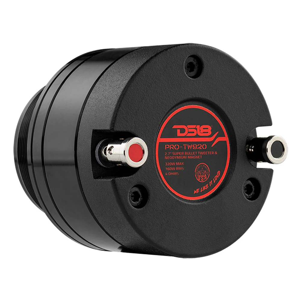 2.7" High Compression Neodymium Super Bullet Tweeter 160 Watts 1.4" Titanium 4-Ohm Vc - Image 3