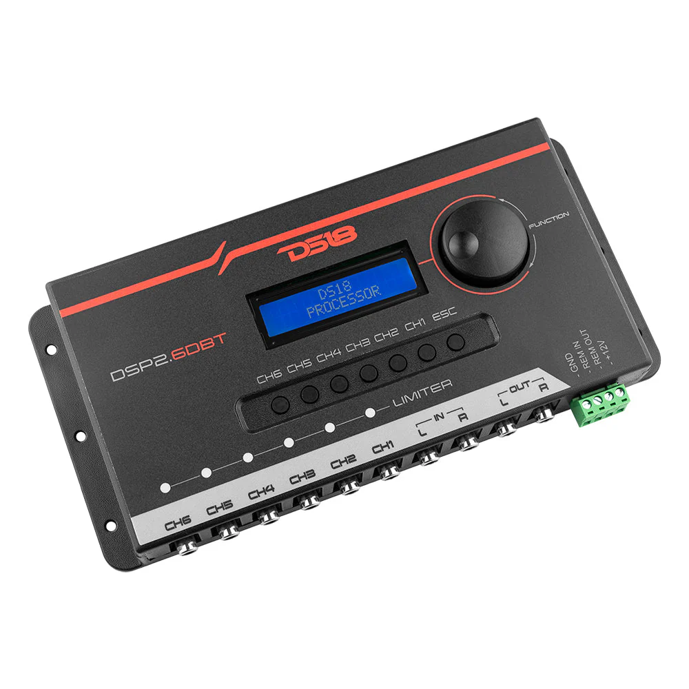 2-Channel In and 6-Channel Out Digital Sound Processor (DSP) with Bluetooth and LCD Screen - Image 3