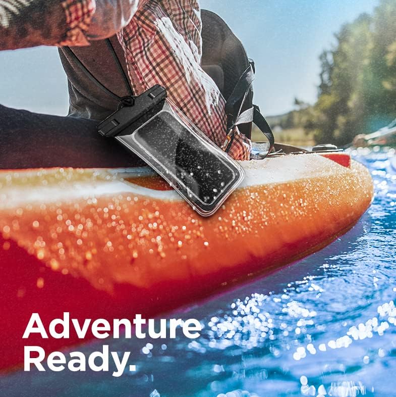 2-Pack Floatable Water Proof iPhone Phone Pouch (Patented Air Chamber) Floating Waterproof Dry Bag - Summer Accessories for Beach, Boating (fits iPhone 13, 14 Pro Max and Samsung s22, s23 Ultra) - Image 3
