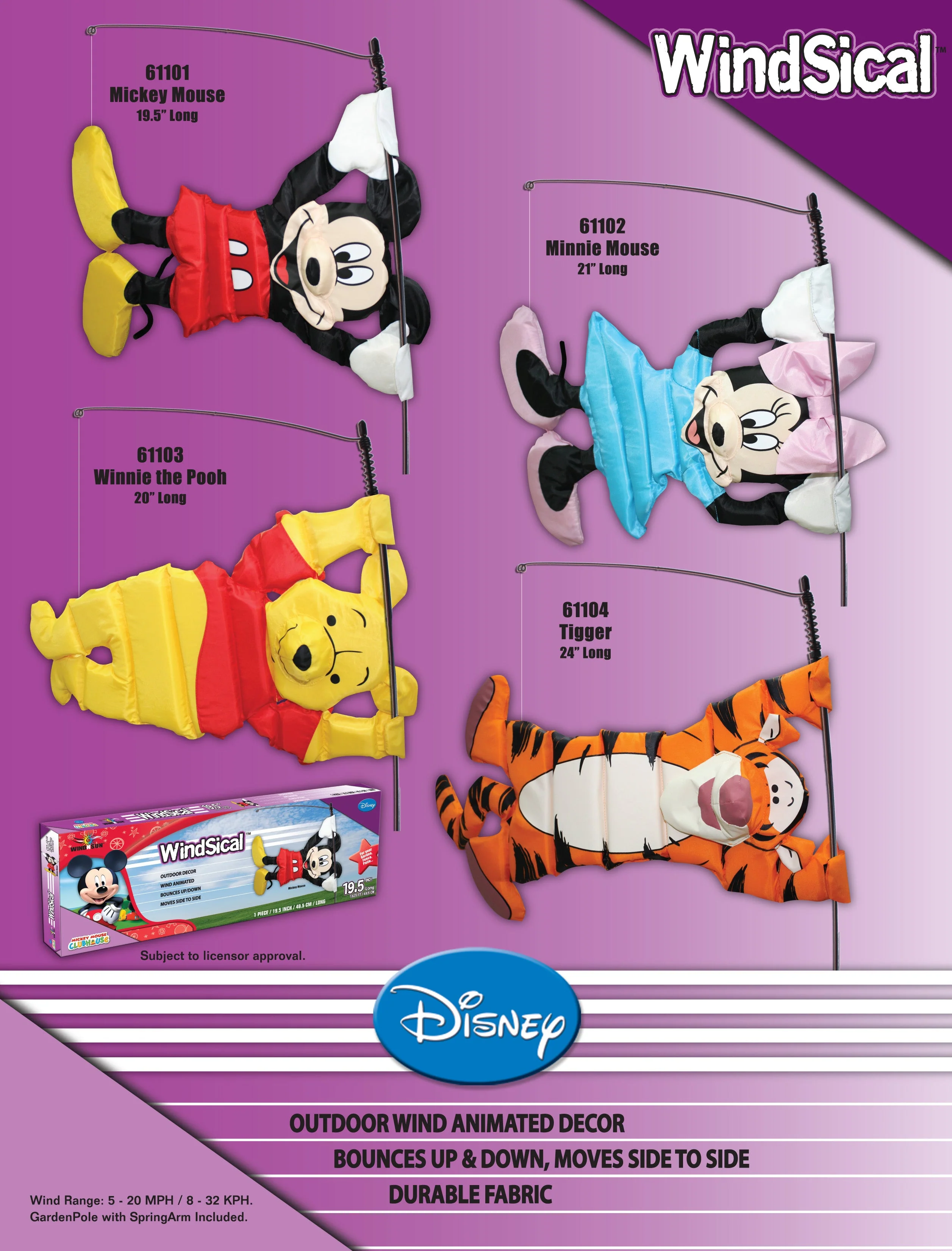 20 Inch Long Winnie the Pooh Windsical - Image 3