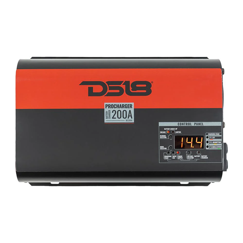 200 Ampere Selectable Charger and Power Supply. Good For Lead Acid, AGM, and Lithium Batteries Made In Brazil - Image 2