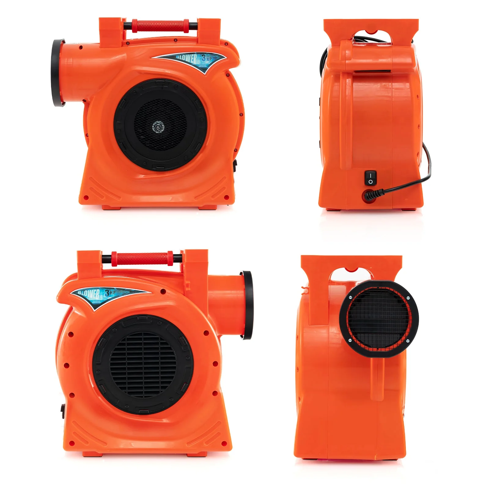 2200W 3 HP Commercial Air Blower for Giant Outdoor Inflatable Bounce House - Image 5
