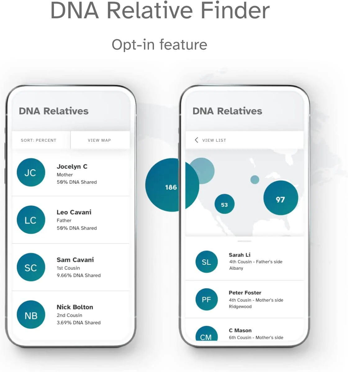 23andMe Ancestry Service - DNA Test Kit with Personalized Genetic Reports Including Ancestry Composition with 3500+ Geographic Regions, Family Tree, DNA Relative Finder and Trait Reports - Image 3