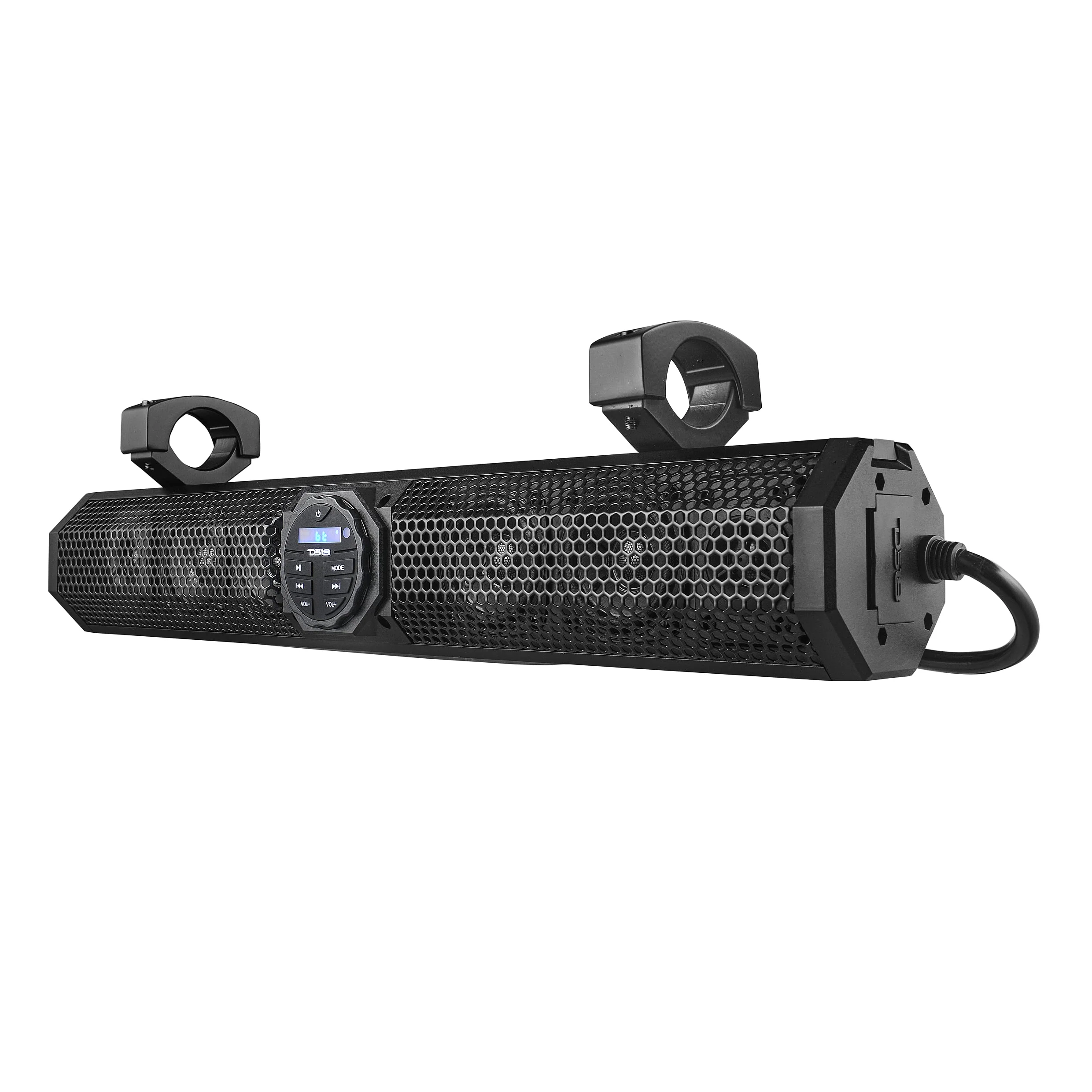 24" Marine Sound Bar Speaker System, 6 Speakers 600 Watts, Bluetooth® v5.0, Rotating Control Panel - Image 3