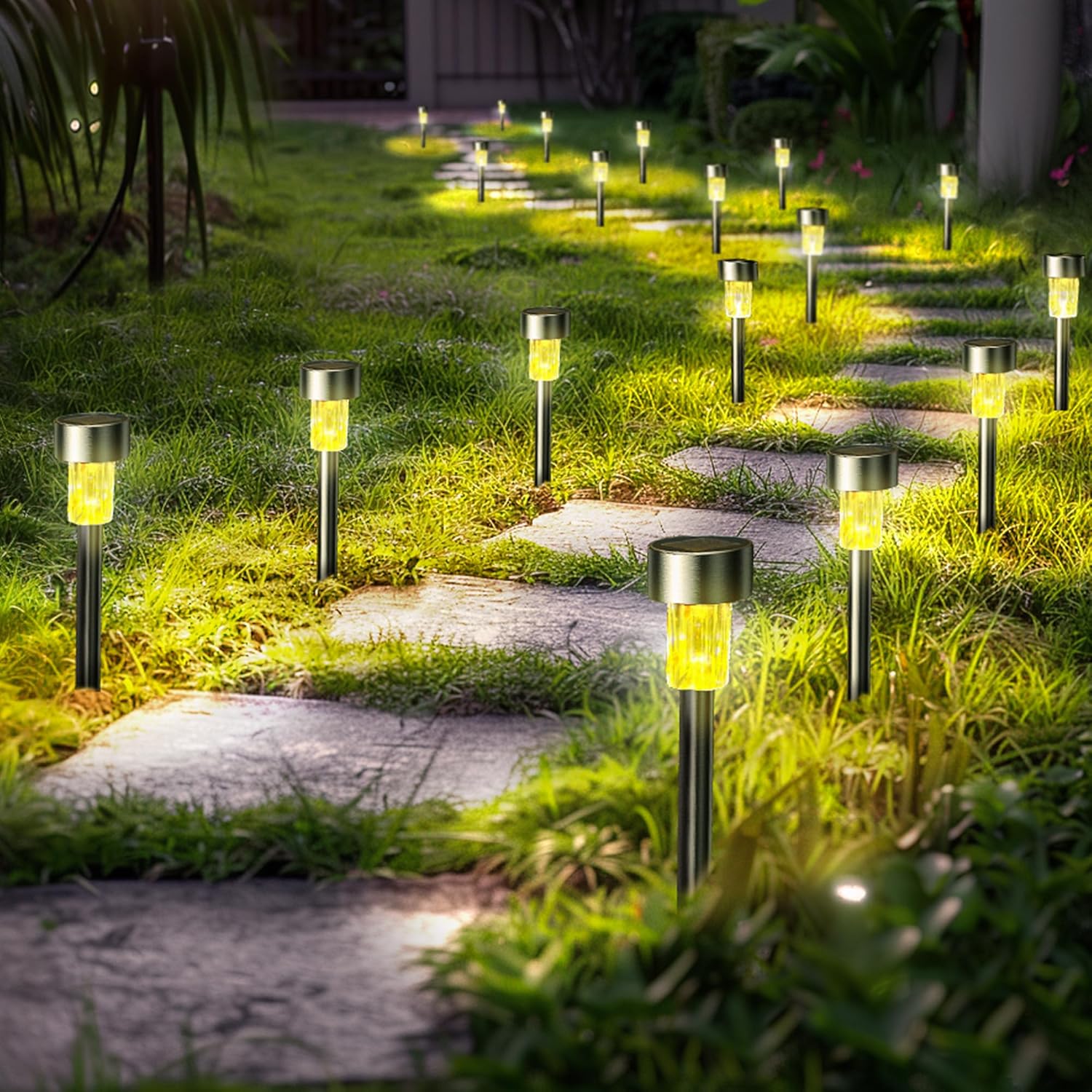 24 Pack Solpex Led Solar Outdoor Lights Pathway - Image 3