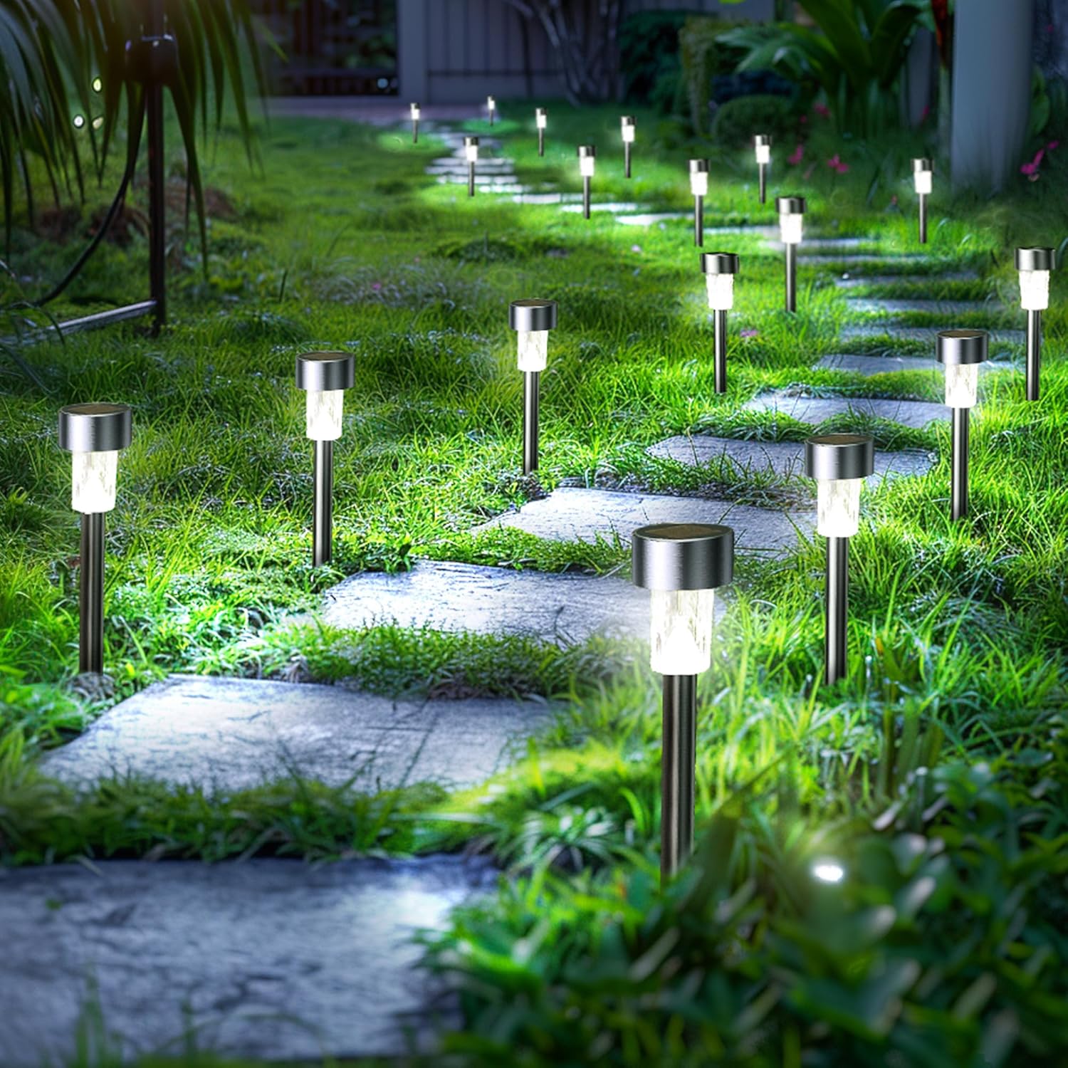 24 Pack Solpex Led Solar Outdoor Lights Pathway - Image 5
