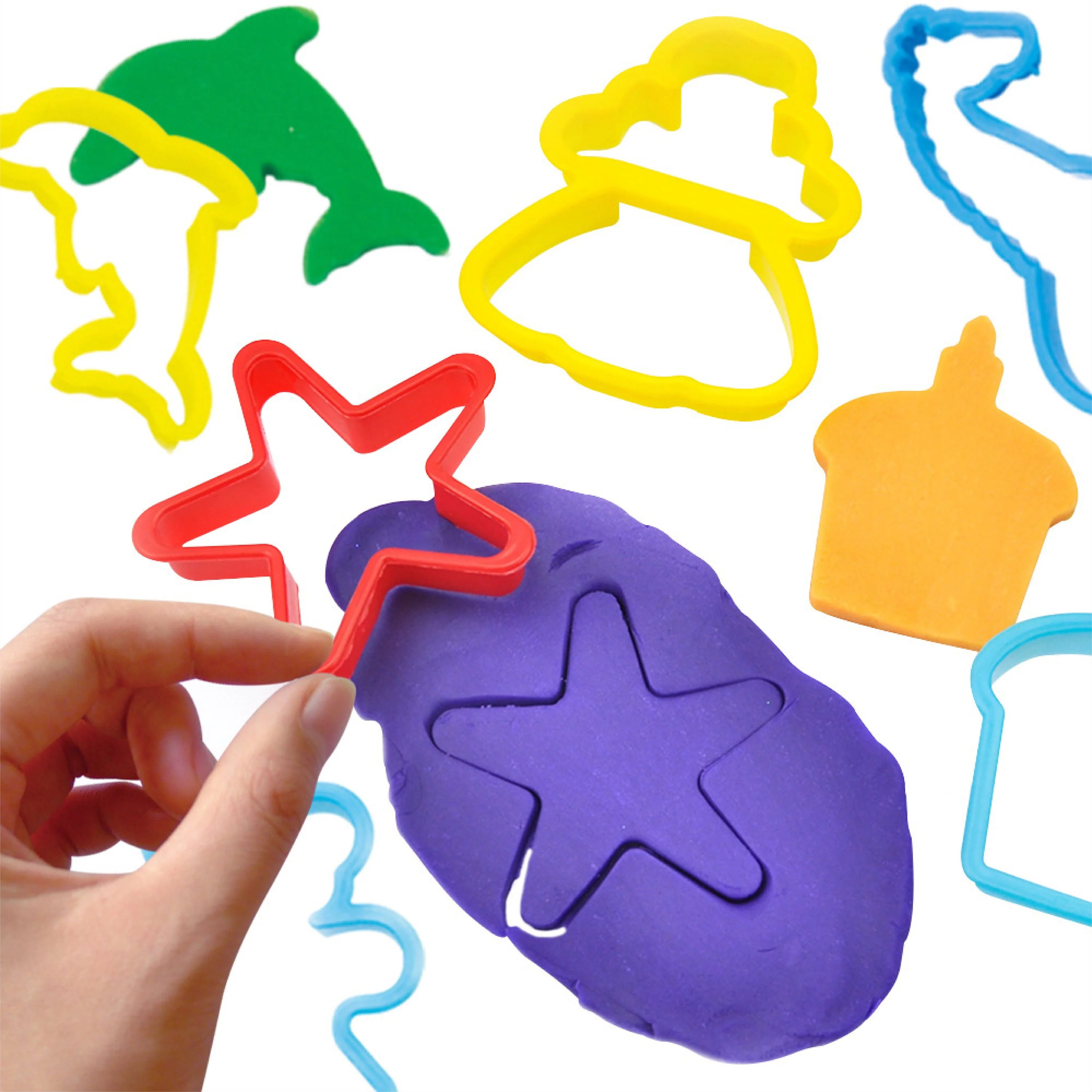 24 Piece Animal Shape Dough Tool Kit - Image 7