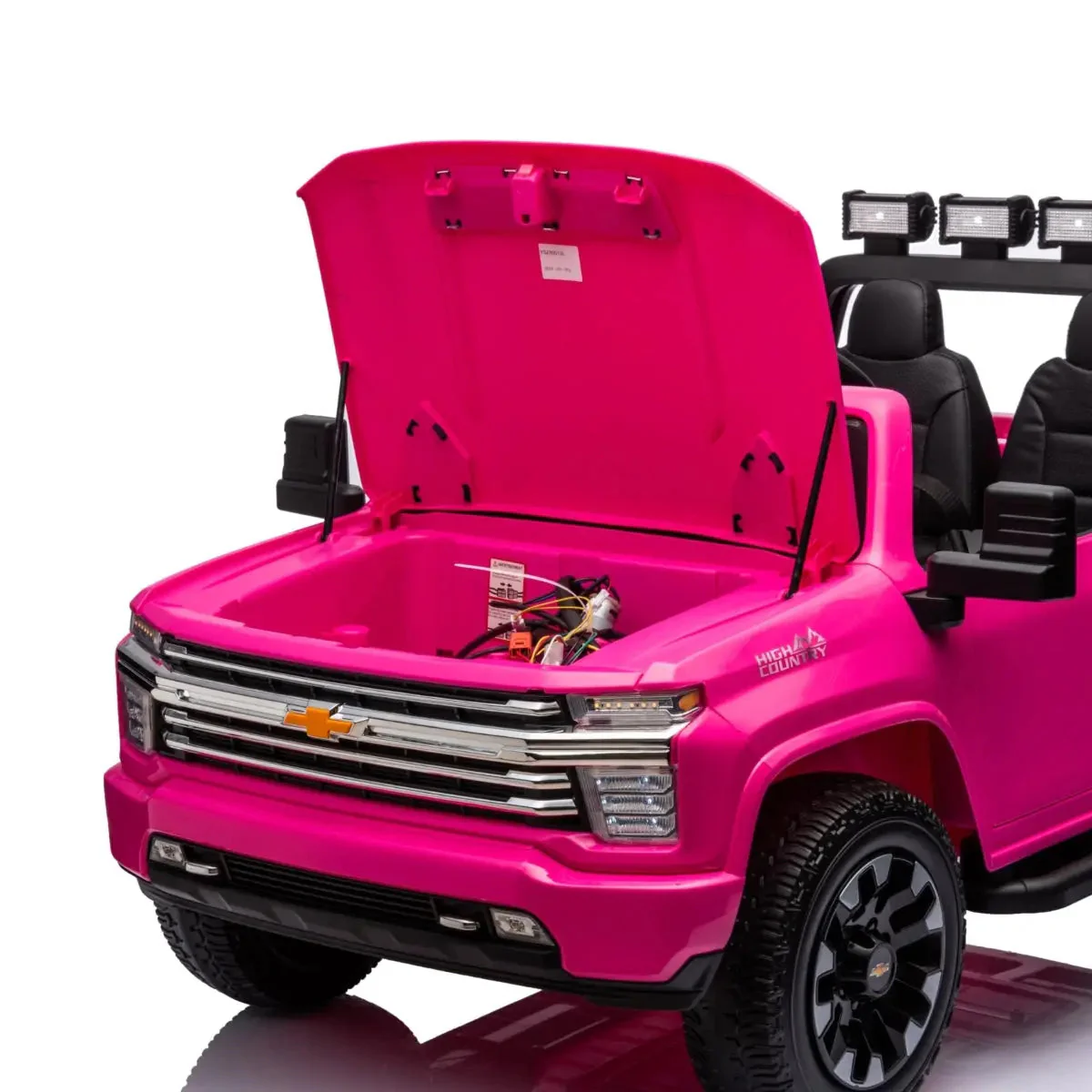 24V 4x4 Chevrolet Silverado 2 Seater Ride on Truck - Image 10