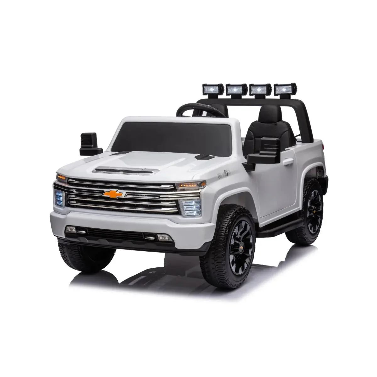 24V 4x4 Chevrolet Silverado 2 Seater Ride on Truck - Image 11
