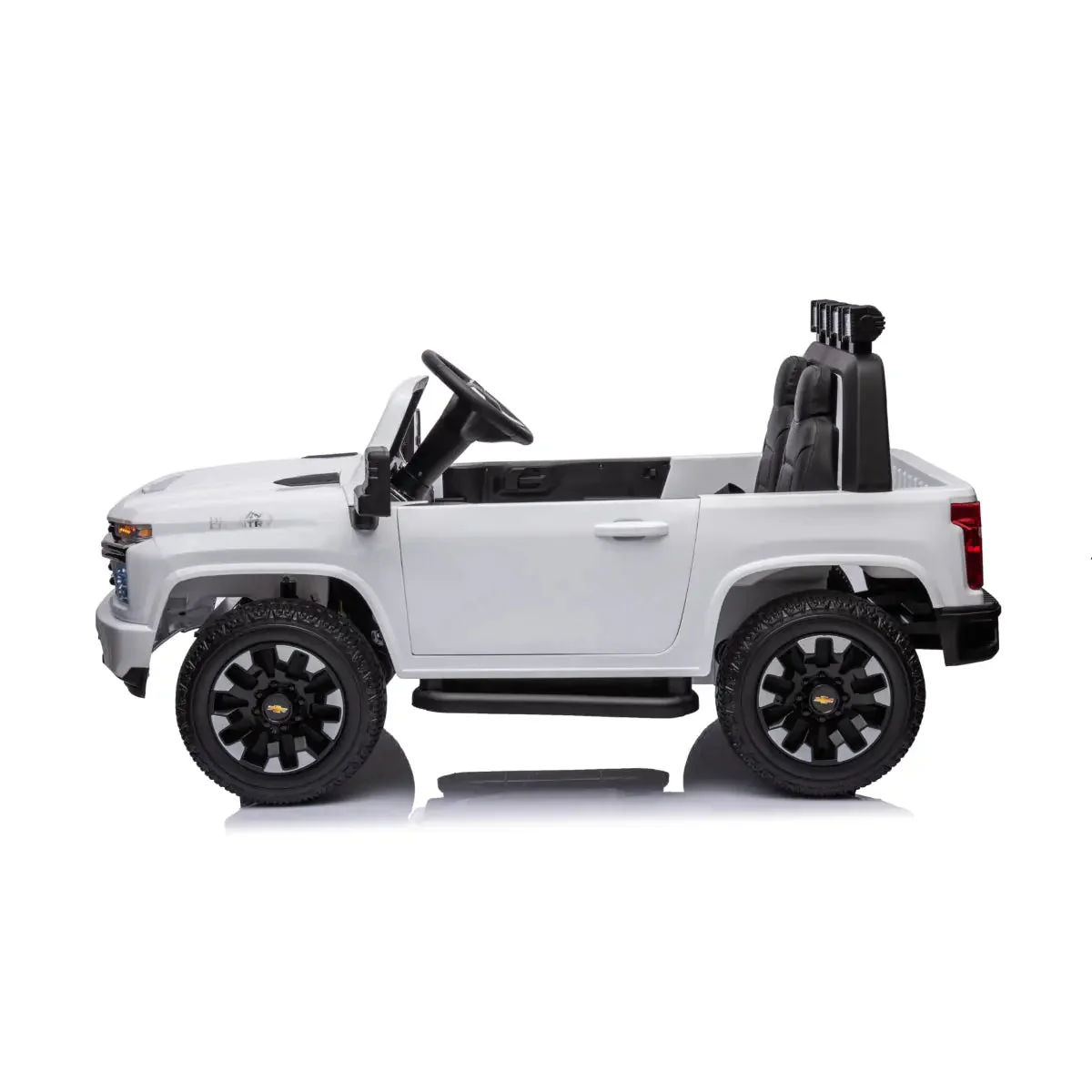 24V 4x4 Chevrolet Silverado 2 Seater Ride on Truck - Image 12