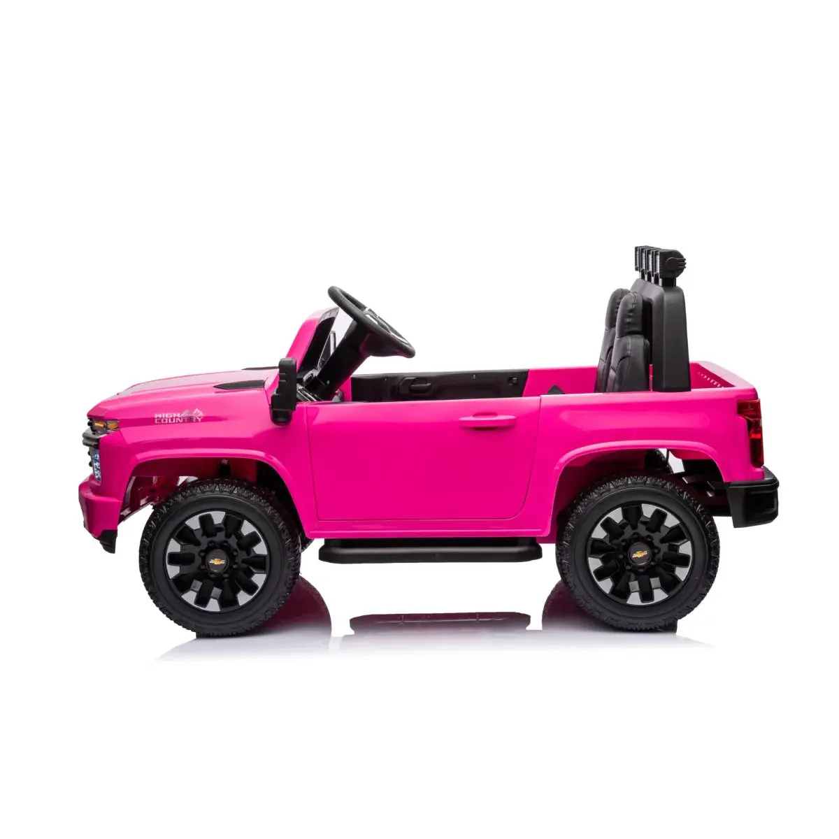 24V 4x4 Chevrolet Silverado 2 Seater Ride on Truck - Image 2