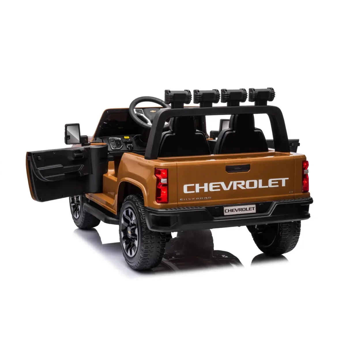 24V 4x4 Chevrolet Silverado 2 Seater Ride on Truck - Image 25