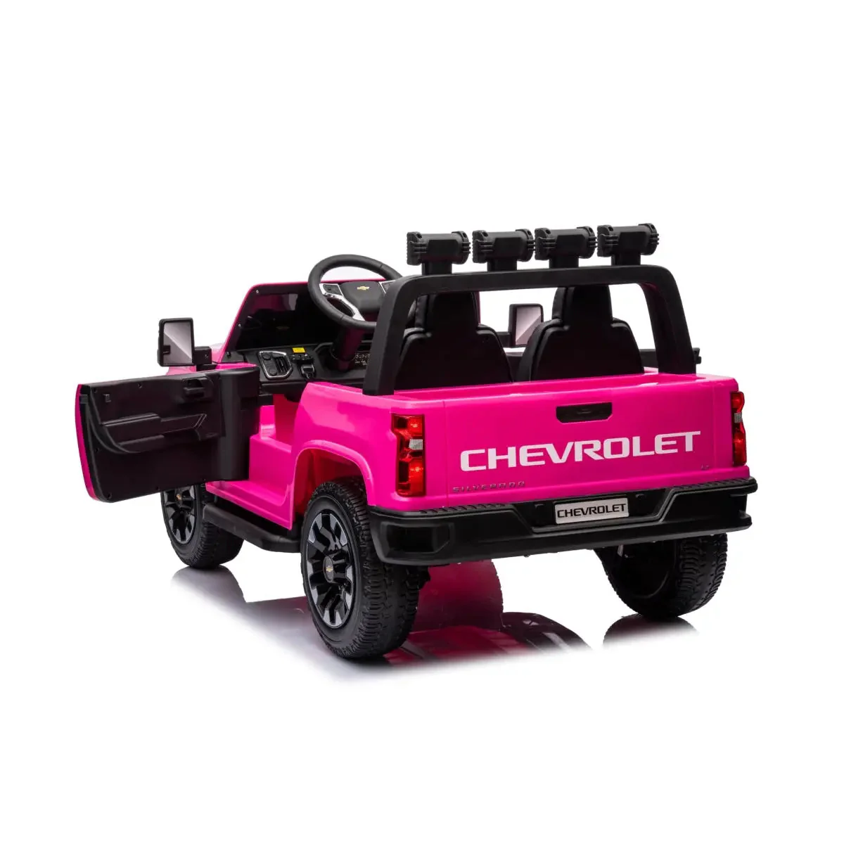 24V 4x4 Chevrolet Silverado 2 Seater Ride on Truck - Image 5