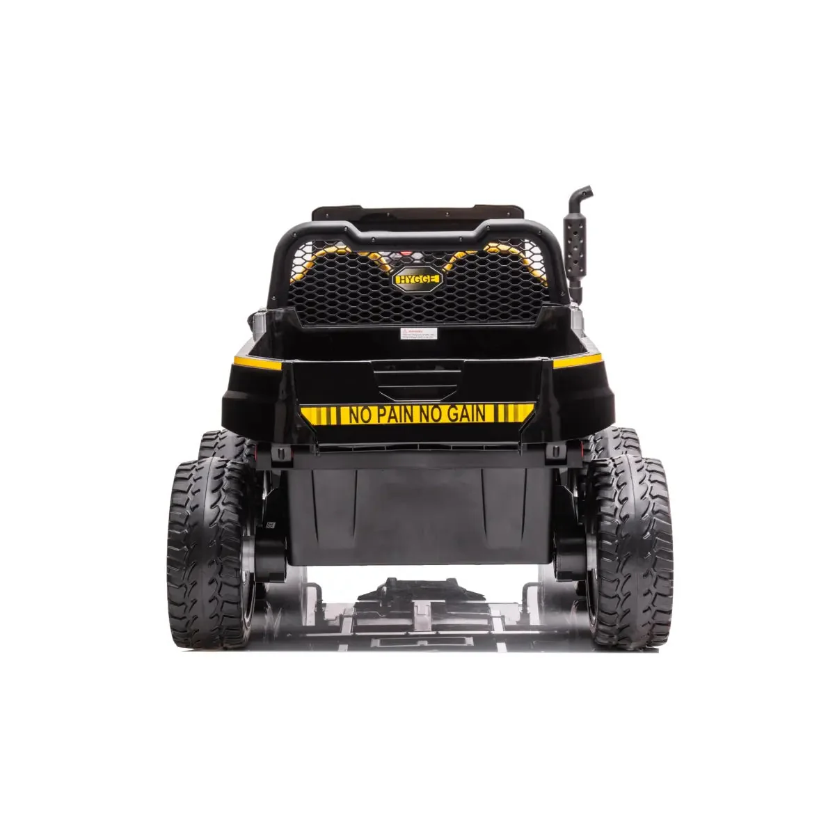 24V 6 Wheeler Freddo Tractor Trailer 2 Seater Ride-on with Dump Cart and Parental Remote - Image 17