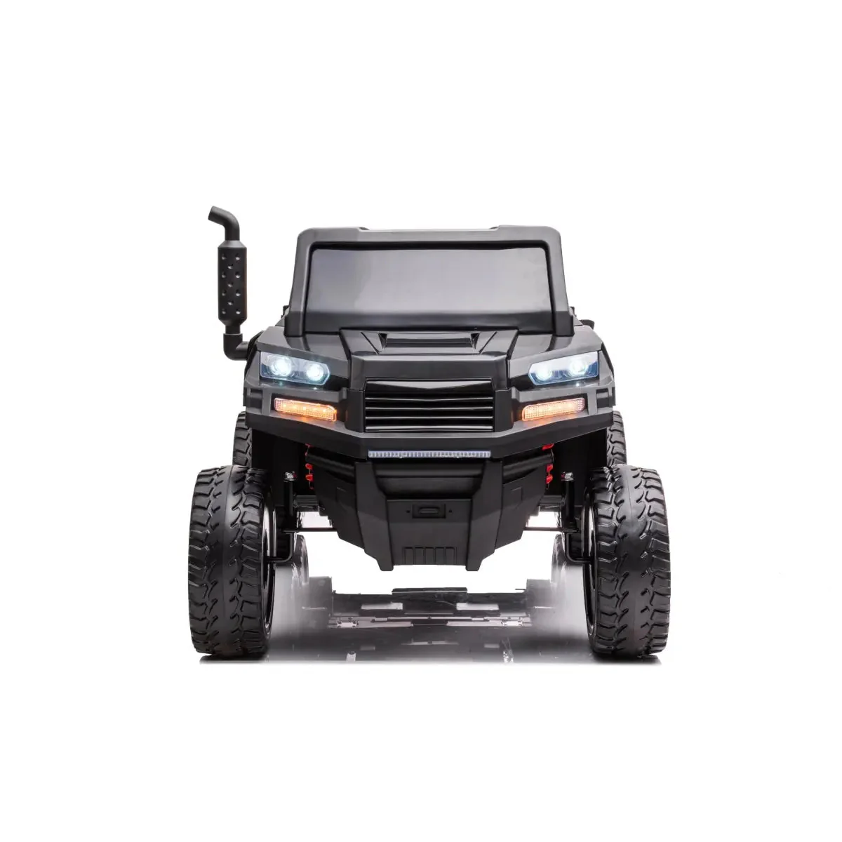 24V 6 Wheeler Freddo Tractor Trailer 2 Seater Ride-on with Dump Cart and Parental Remote - Image 18