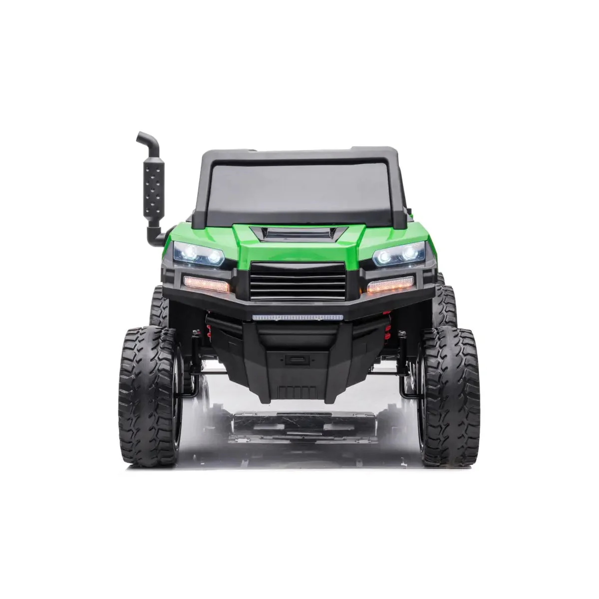 24V 6 Wheeler Freddo Tractor Trailer 2 Seater Ride-on with Dump Cart and Parental Remote - Image 7