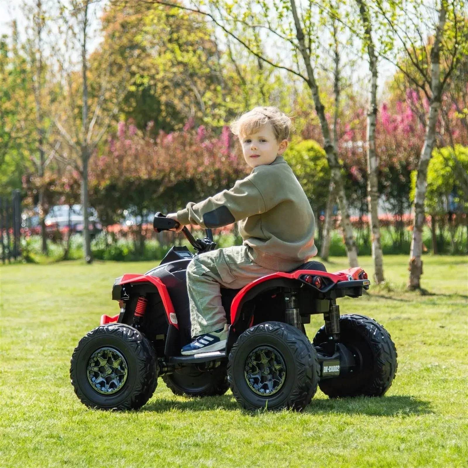 24V Can-Am Renegade 1-Seater Kids ATV - Image 4
