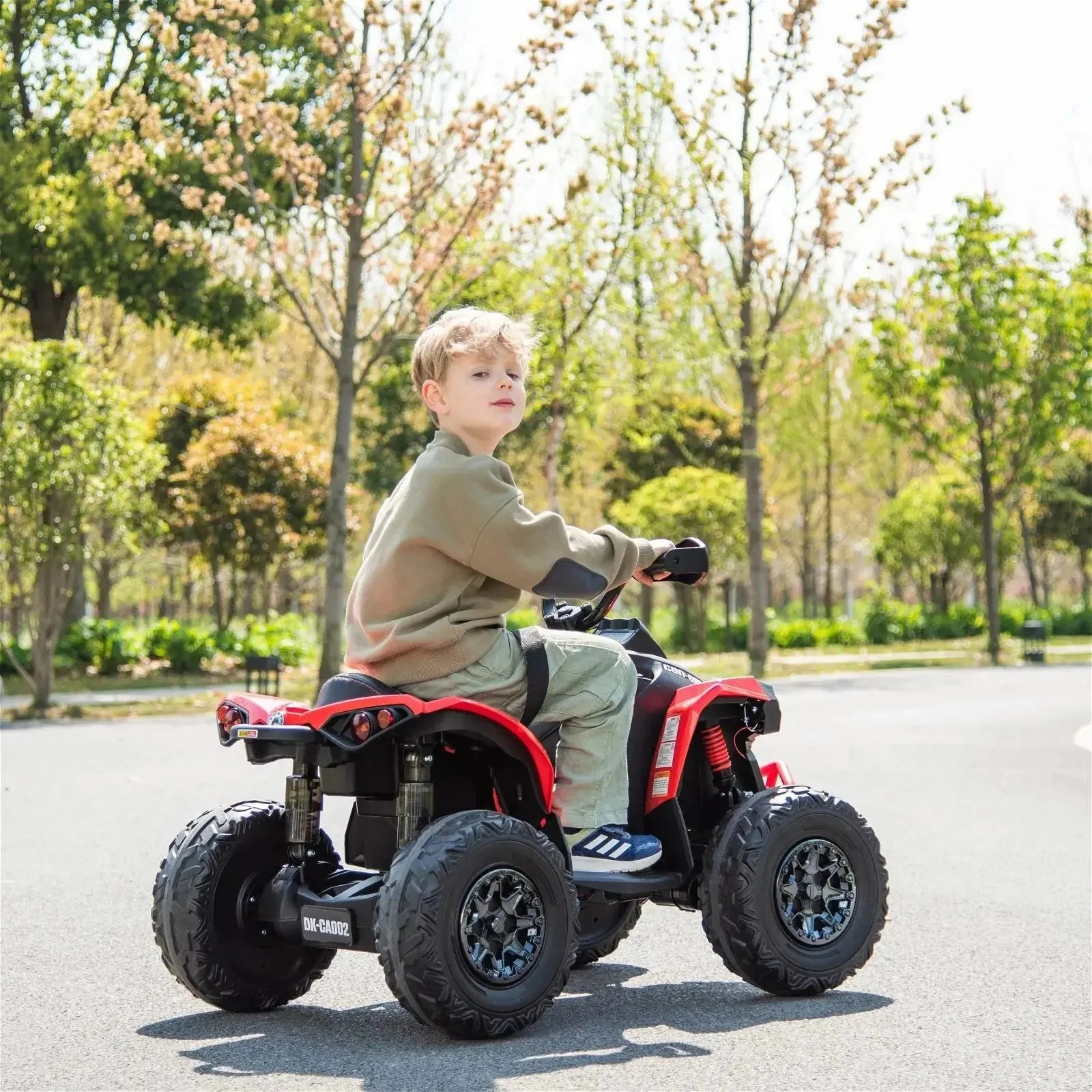 24V Can-Am Renegade 1-Seater Kids ATV - Image 6