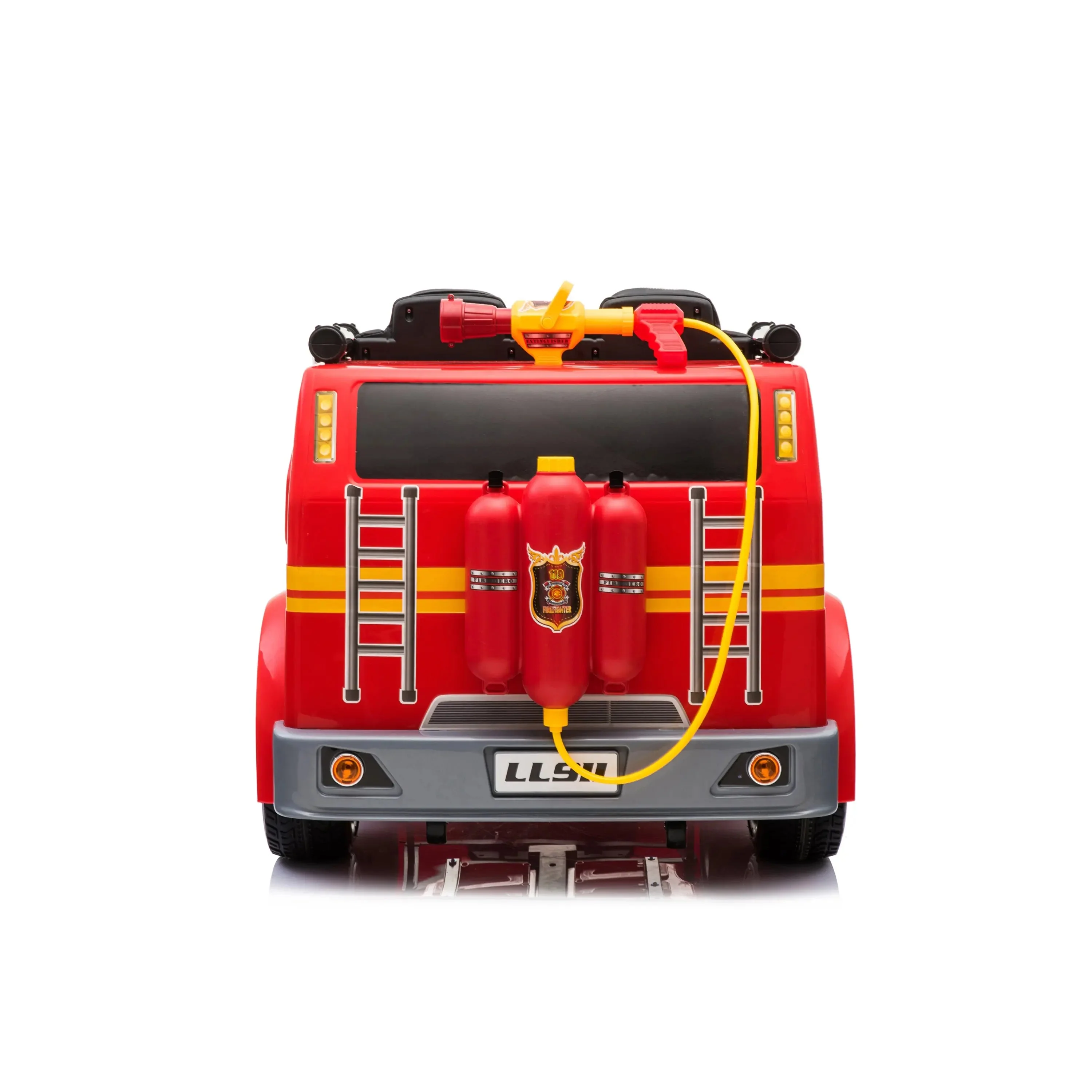 24V Freddo Fire Truck 2-Seater Ride on - Image 5