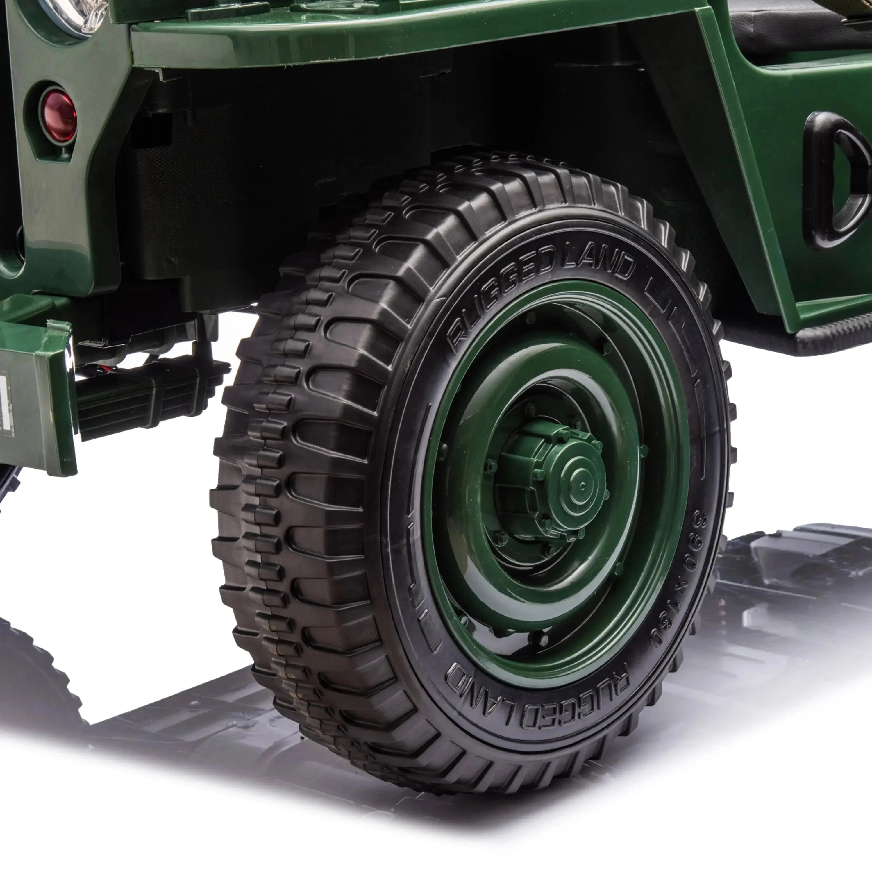 24V Freddo Military Willy Truck 3 Seater Electric Ride on - Image 10