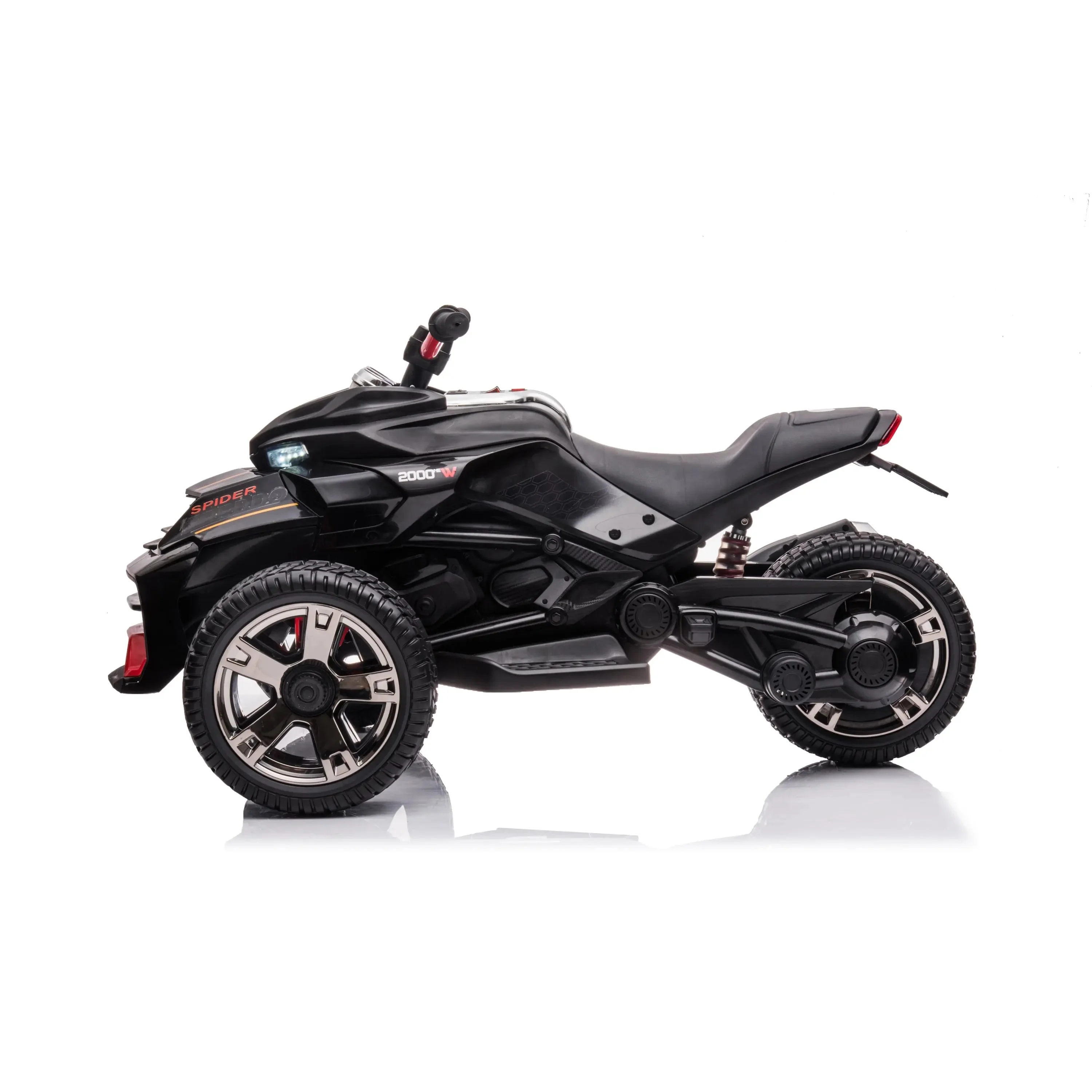 24V Freddo Spider 2 Seater Ride-On 3 Wheel Motorcycle - Image 2