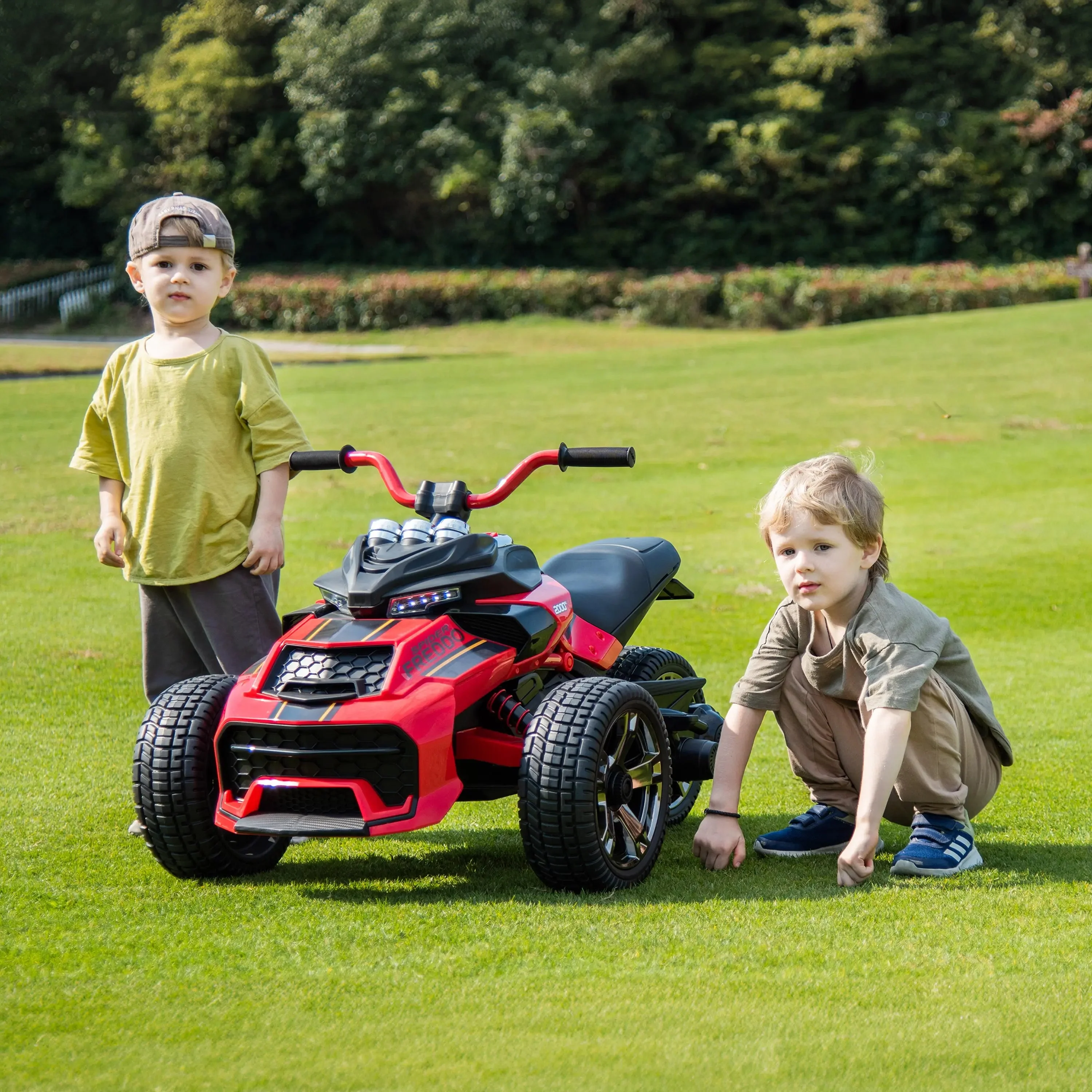 24V Freddo Spider 2 Seater Ride-On 3 Wheel Motorcycle - Image 24