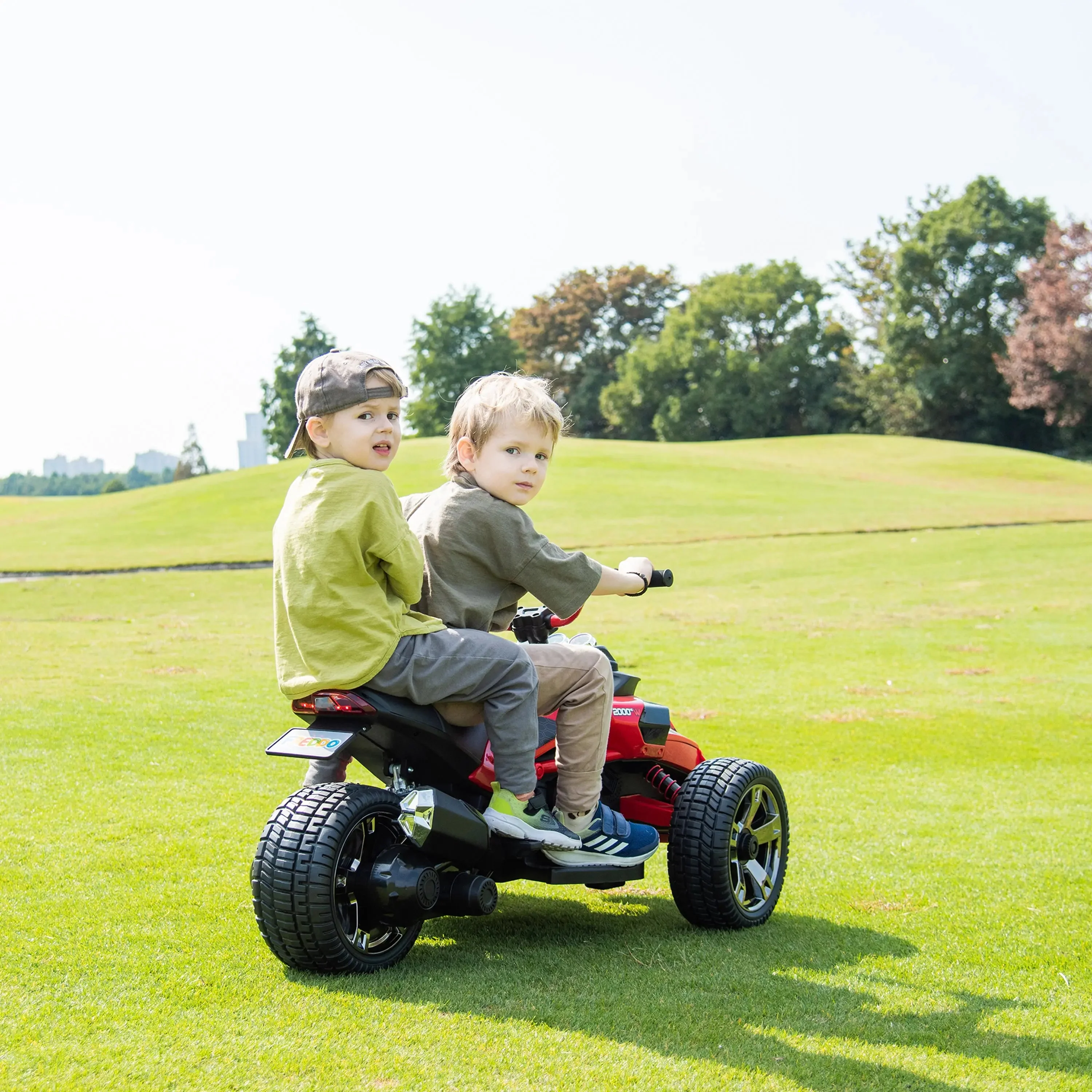 24V Freddo Spider 2 Seater Ride-On 3 Wheel Motorcycle - Image 28