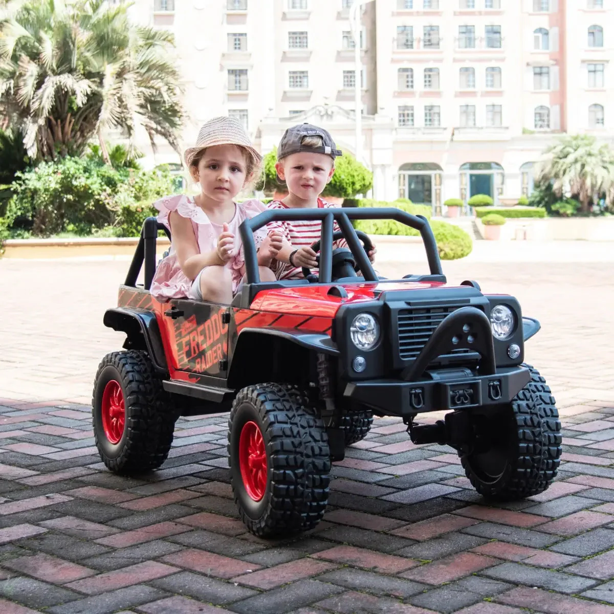 24V Jeep Freddo Raider 2 Seater Ride On - Image 15