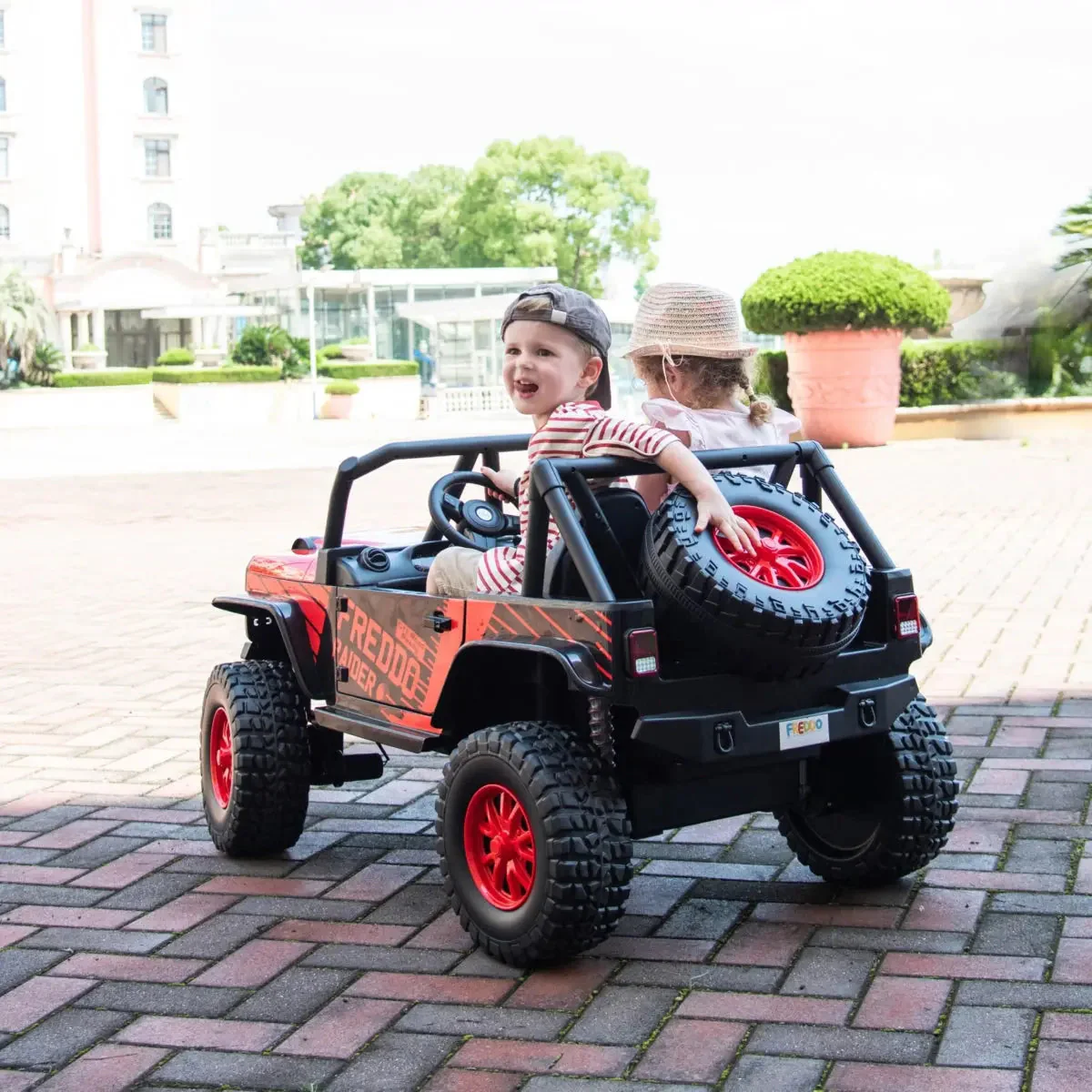 24V Jeep Freddo Raider 2 Seater Ride On - Image 19