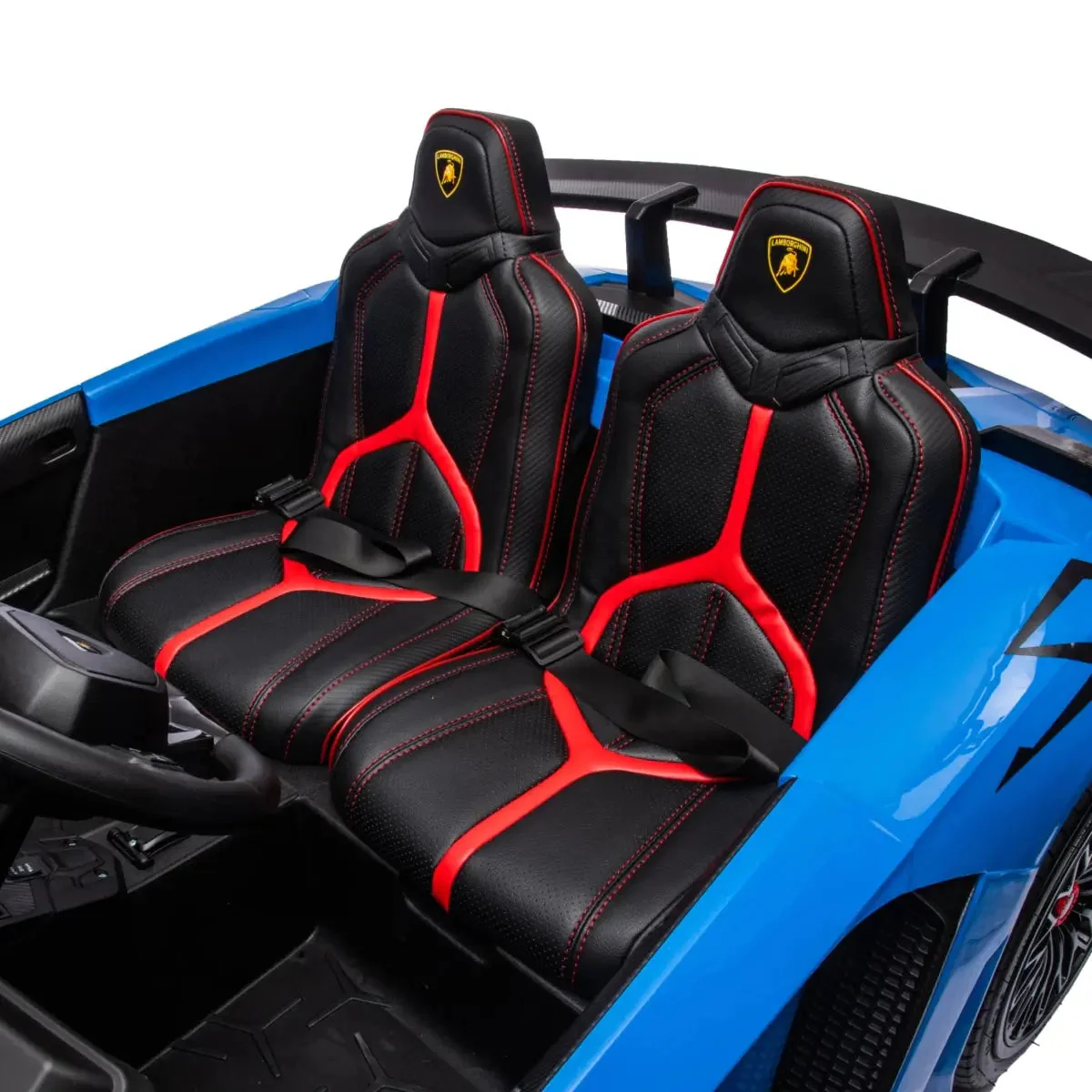 24V Lamborghini Aventador 2 Seater Ride On Car for Kids: Advanced Brushless Motor & Differential for High-Octane Fun - Image 12