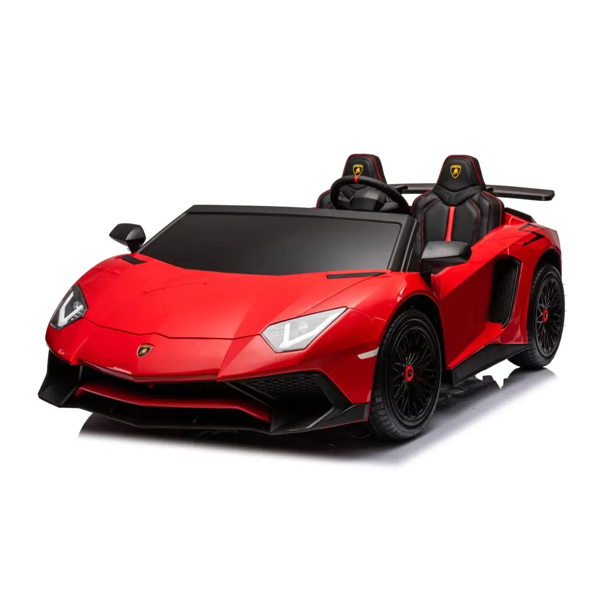 24V Lamborghini Aventador 2 Seater Ride On Car for Kids: Advanced Brushless Motor & Differential for High-Octane Fun - Image 33