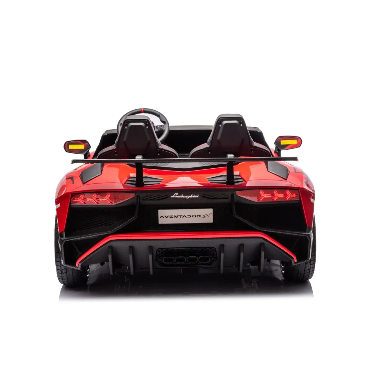 24V Lamborghini Aventador 2 Seater Ride On Car for Kids: Advanced Brushless Motor & Differential for High-Octane Fun - Image 35