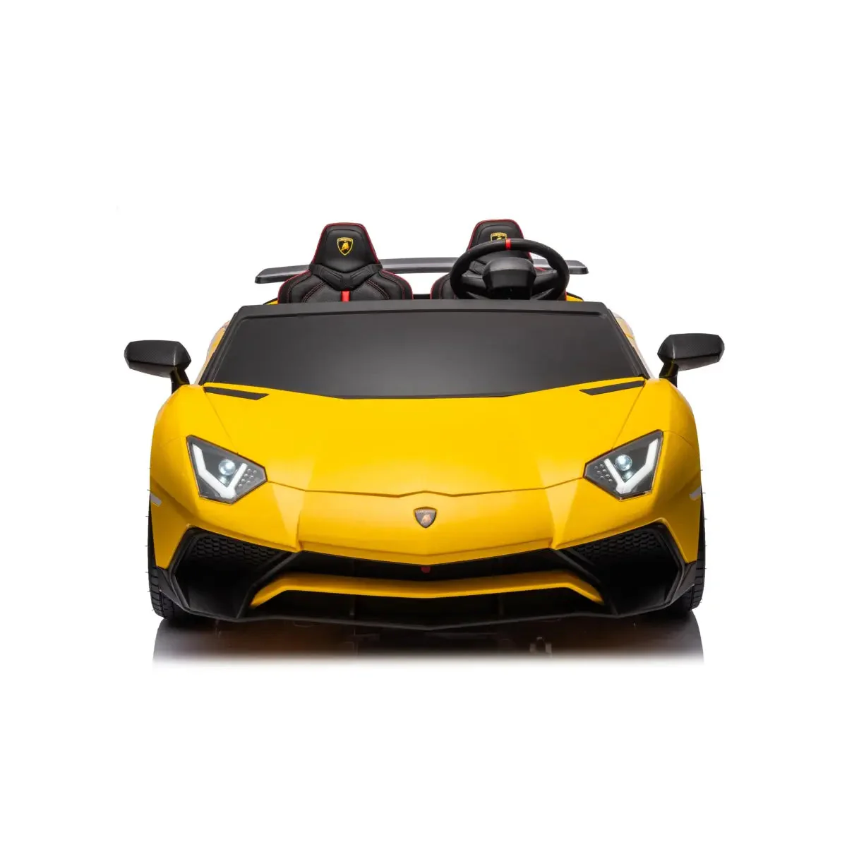 24V Lamborghini Aventador 2 Seater Ride On Car for Kids: Advanced Brushless Motor & Differential for High-Octane Fun - Image 61