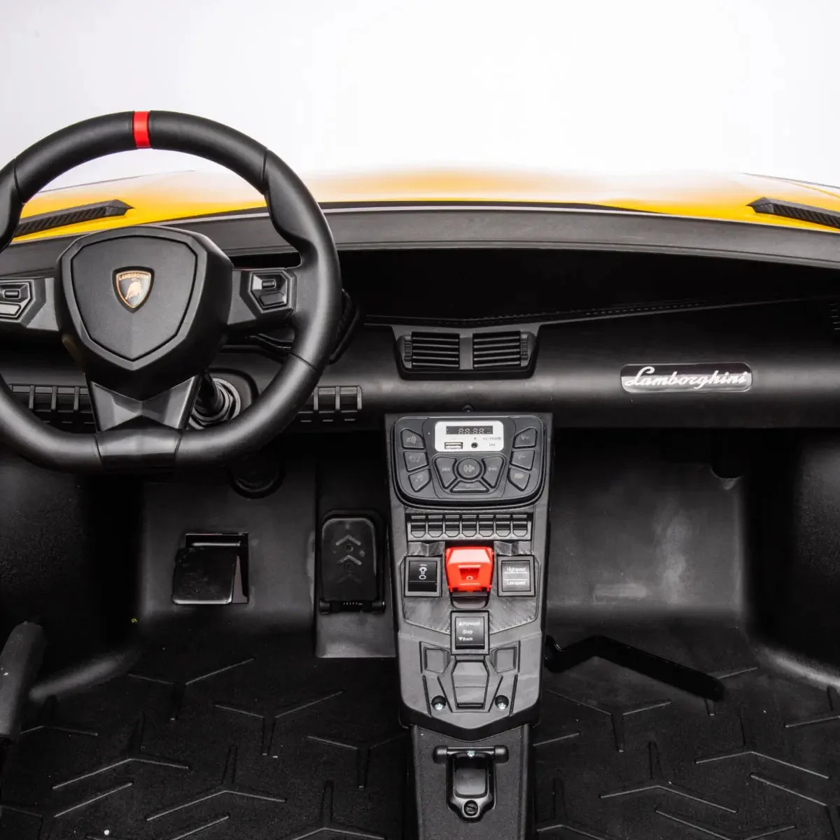 24V Lamborghini Aventador 2 Seater Ride On Car for Kids: Advanced Brushless Motor & Differential for High-Octane Fun - Image 64
