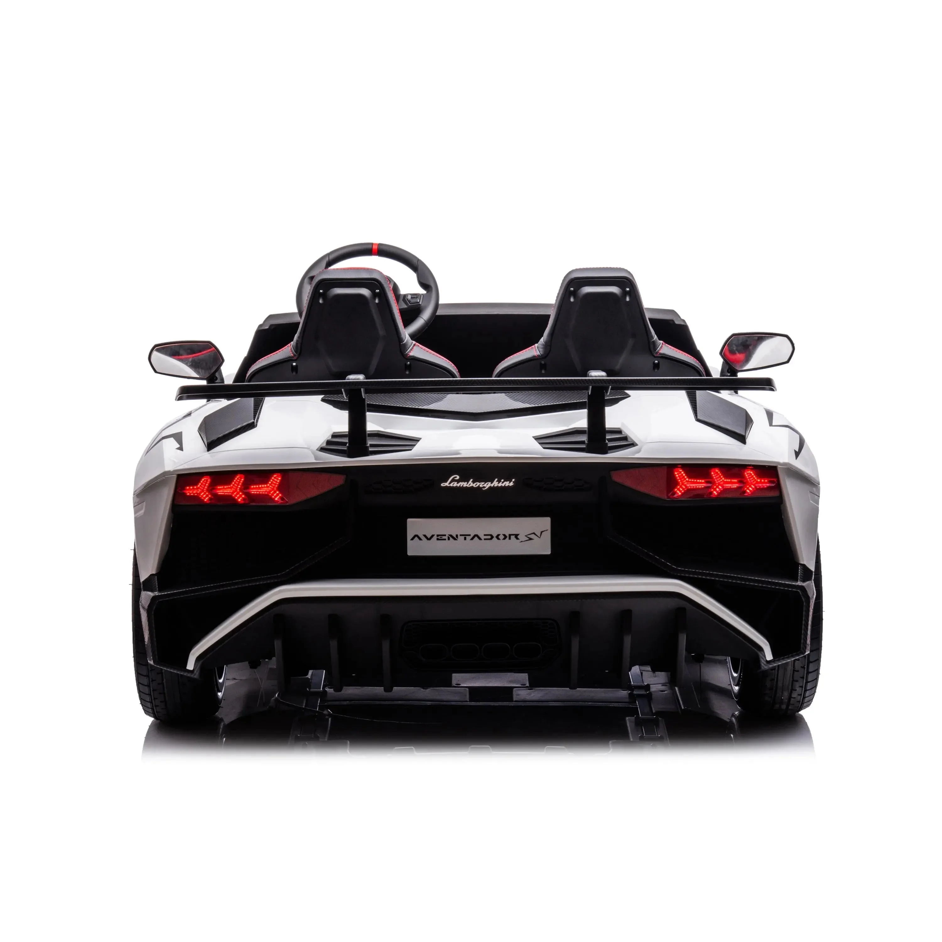 24V Lamborghini Aventador 2 Seater Ride On Car for Kids: Advanced Brushless Motor & Differential for High-Octane Fun - Image 70