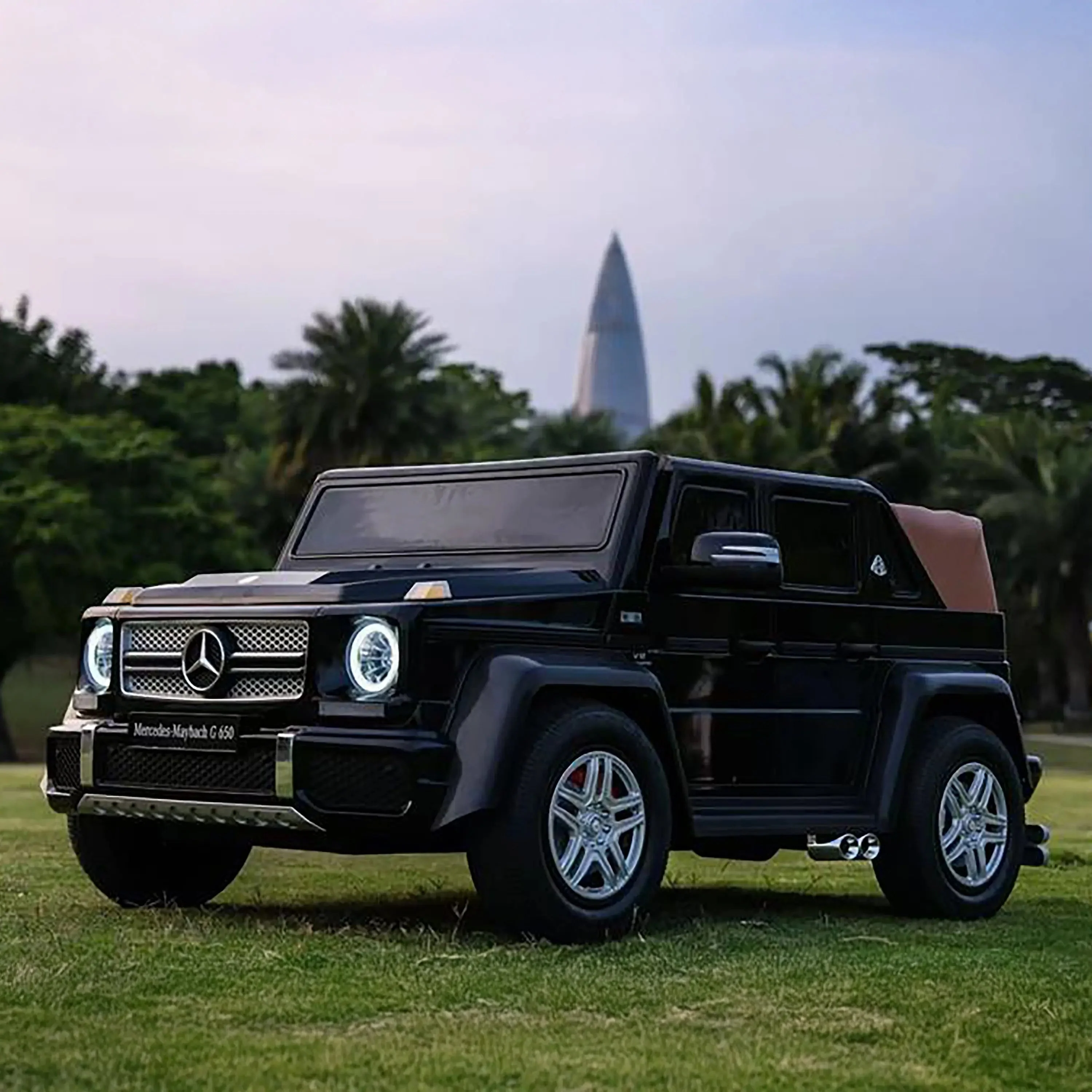 24V Mercedes Maybach G650 Brushless Motor Ride-on - Image 11