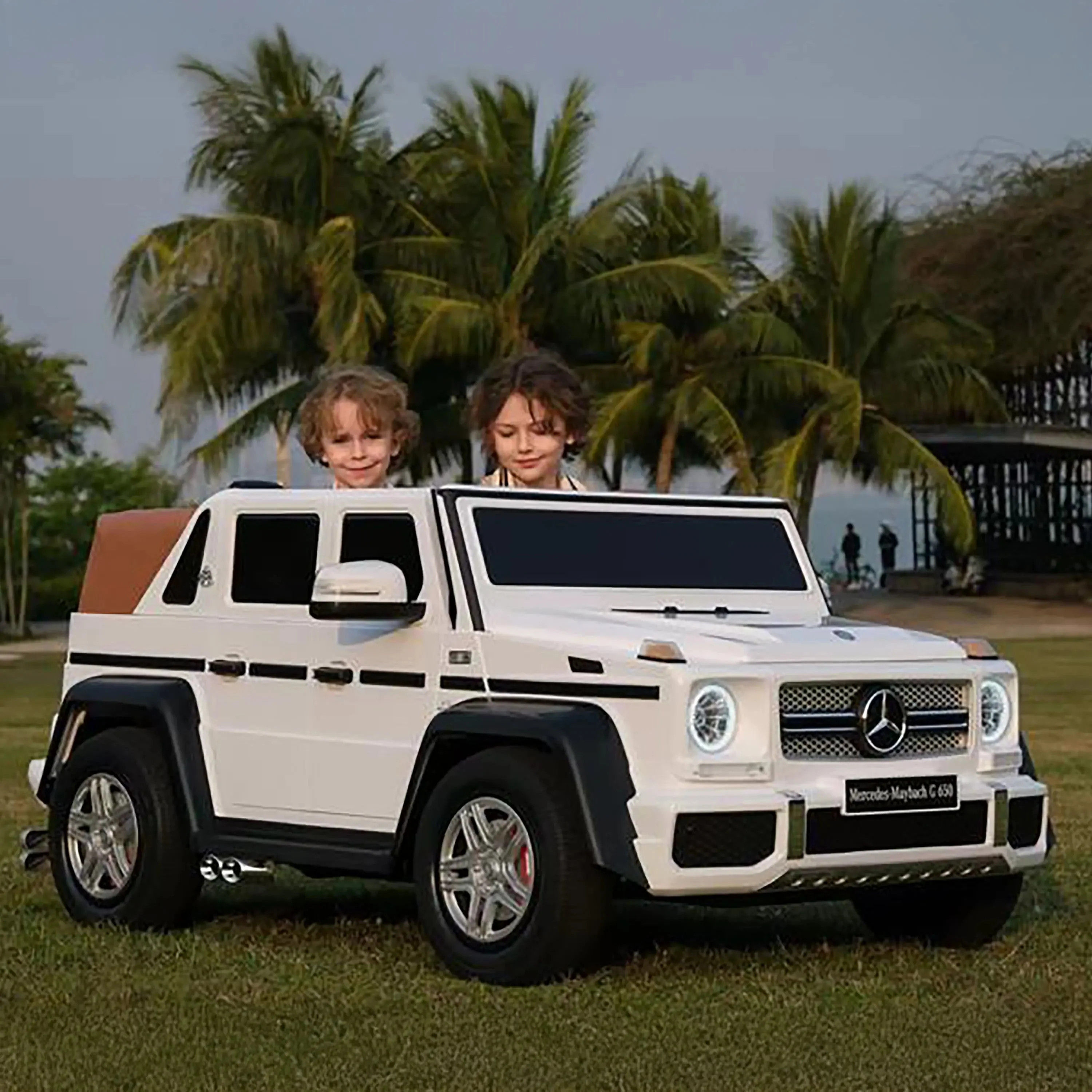 24V Mercedes Maybach G650 Brushless Motor Ride-on - Image 5