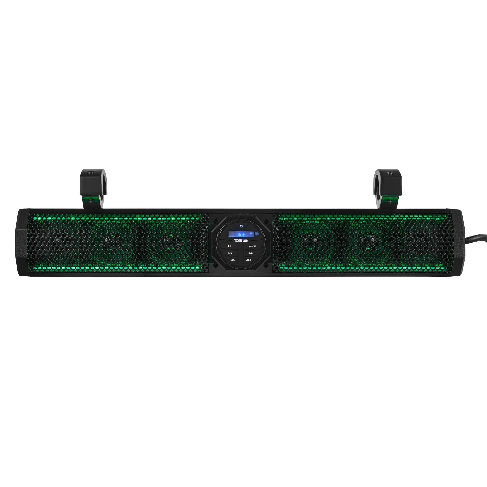 26" Marine Amplified Soundbar with Bluetooth USB & RGB Lighting 6 Speakers 600 Watts - Image 2